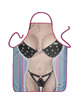 Diablo picante - delantal bikini mujer