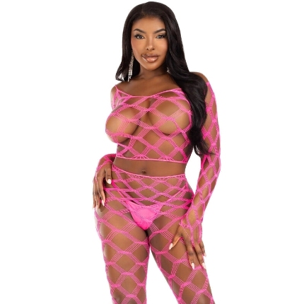 Conjunto de Lingerie Chilirose Top e Leggins Hardcore Verde
