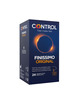 control - finissimo preservativos 24 unidades