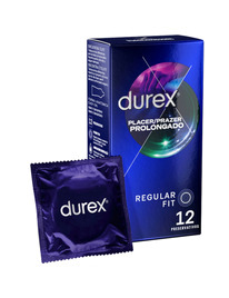 12x Preservativos Durex Prazer Prolongado