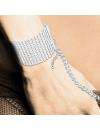 Cuffs Mesh Metallic Silver Désir-Bijoux Indiscrets 332024