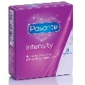 3x Preservativos Pasante com Pontos Intensity