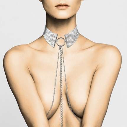 El collar de Malla Désir Plata Bijoux Indiscrets,194018