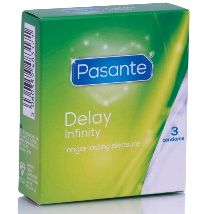 pasante - preservativo retardante 3 unidades