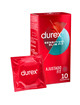 durex - sensitivo slim fit 10 unidades