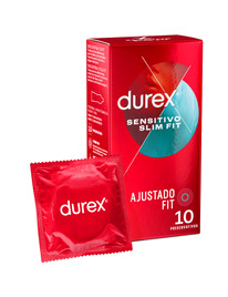 durex - sensitivo slim fit 10 units