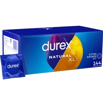 144x Preservativos Durex XL