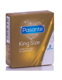 pasante - condoms king size 3 units