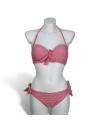 Bikini De Rayas Rojas, Retro,360002