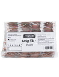 144x Preservativos Pasante King Size em Saco
