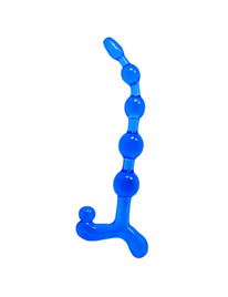 baile - bendy twist blue anal balls