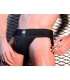 Suspensorio de código de BARRAS Sergey Basic Inguinal, Negro,125018