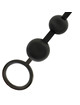addicted toys - anal beads 29 cm black