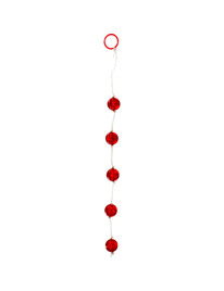seven creations - clear anal beads size l