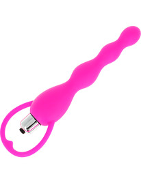 Bolas Anais Ohmama com Vibração de Silicone Rosas