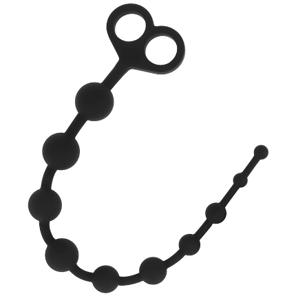 ohmama - silicone anal balls 30 cm