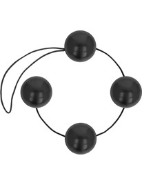 ohmama - black chinese anal balls 170 gr