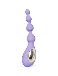 lelo - soraya beads violet anal massager