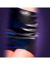 Mini Skirt Synthetic Leather with Ties Behind Chilirose 361002