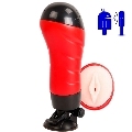 crazy bull - vagina with voice masturbator base
