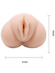 crazy bull - water skin vagina masturbador with vibrating bullets