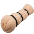 crazy bull - vagina masturbator with rings