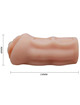 Masturbador Crazy Bull Formato Vagina Lillian 13 cm