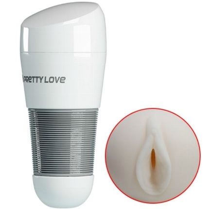 pretty love - kitty white vagina masturbator