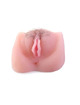 Masturbador Baile Anthea Magic Flesh Formato Vagina com Vibração e Pelos Púbicos