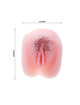 Masturbador Baile Anthea Magic Flesh Formato Vagina com Vibração e Pelos Púbicos