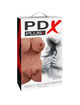 pdx plus - torso masturbador femenino doble entrada caramelo