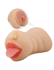 crazy bull - sarah mastubador en forma de vagina doble entrada