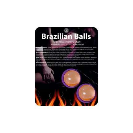 Bolas Lubrificantes Brazilian Balls Efeito Calor,312003