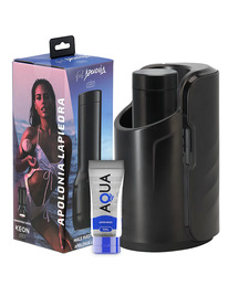 Masturbador Kiiroo Keon + Feel Stroker Apolonia Lapiedra + Lubrificante de Água 50 ml
