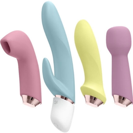 Conjunto de Brinquedos Sexuais Satisfyer Marvelous Four