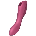 satisfyer - curvy trinity 3 air pulse vibrator red
