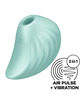 satisfyer - pearl diver air pulse stimulator vibrator green