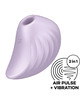 satisfyer - pearl diver estimulador y vibrador violeta
