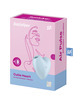 Satisfyer - cutie heart air pulse stimulator vibrator blue