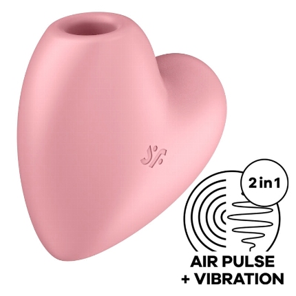 Sugador de Clitóris Satisfyer Cutie Heart Azul