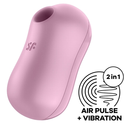 Sugador de Clitóris Satisfyer Cotton Candy Lilás