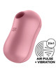 satisfyer - cotton candy estimulador y vibrador lila