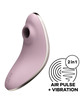 satisfyer - vulva lover 1 estimulador y vibrador violeta