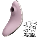 satisfyer - vulva lover 1 estimulador y vibrador violeta