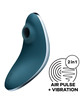 satisfyer - vulva lover 1 estimulador y vibrador violeta