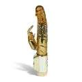 Vibrador Rabbit US Gold Lover 23 cm
