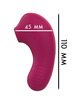 rithual - shushu pro pocket estimulador clitoris 2 potentes motores orquidea