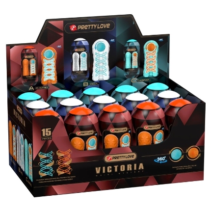 Masturbadores Pretty Love Victoria 15 Peças
