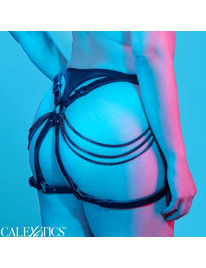 california exotics - euphoria plus size multi chain thigh harness