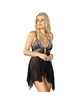 subblime - babydoll fabric tulle chest lace s/m